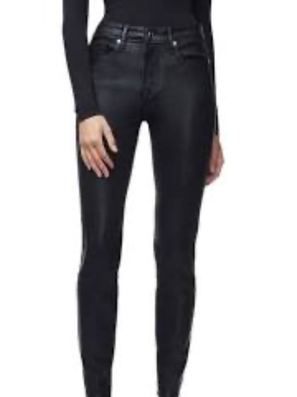 Good American 10 Good Legs Mid-Rise Skinny Jeans